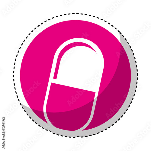Free Download capsule drug isolated icon vector illustration design - GFXLoad
