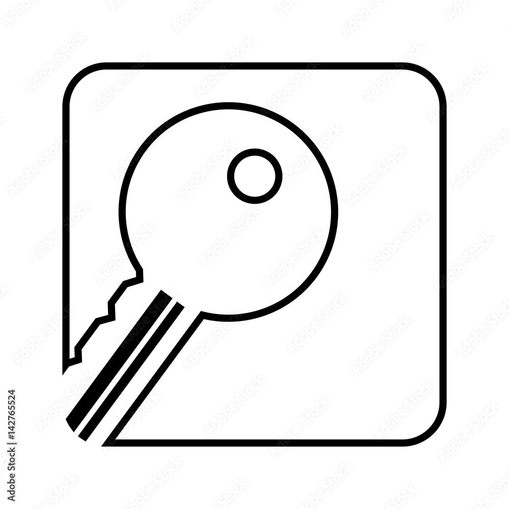 key door isolated icon vector illustration design key door isolated icon vector illustration design