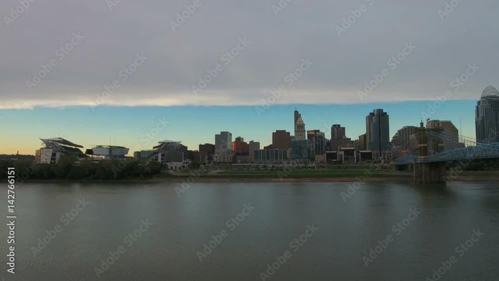 Aerial Ohio Cincinnati September 2016 4K Aerial Ohio Cincinnati September 2016 4K
