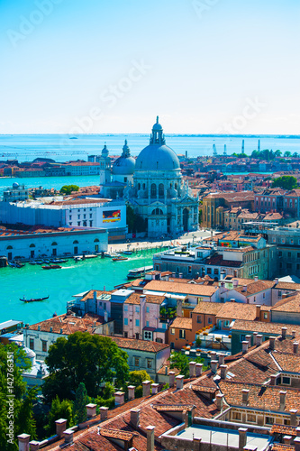 Overhead view of Venice - San Gregorio Maggiore