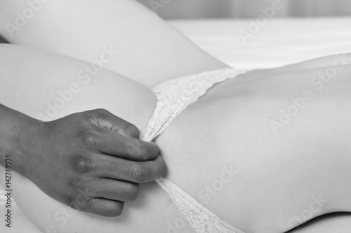 Cuadro en lienzo Couple making love