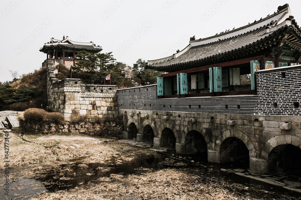 Hwaseong Fortress - Suwon, South Korea 