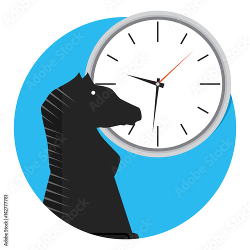 Strategy time icon
