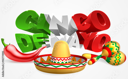 Cinco De Mayo Sign Sombrero...