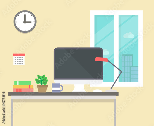 Office room interior