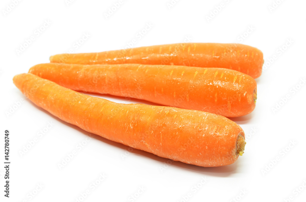 Carrot isolated on white background Carrot isolated on white background