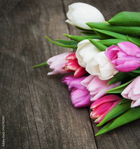 Fototapeta Naklejka Na Ścianę i Meble -  Spring tulip flowers