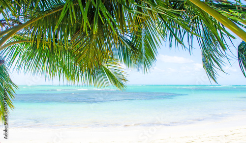 Gl  ck  Freude  Ruhe  Auszeit  Meditation  Traumurlaub an einem einsamen Strand in der Karibik   