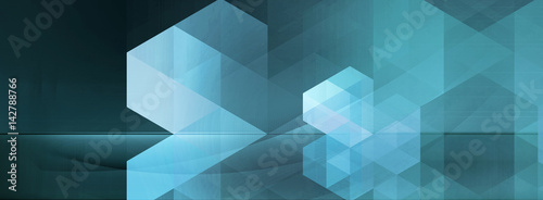 abstrakt formen bewegung banner