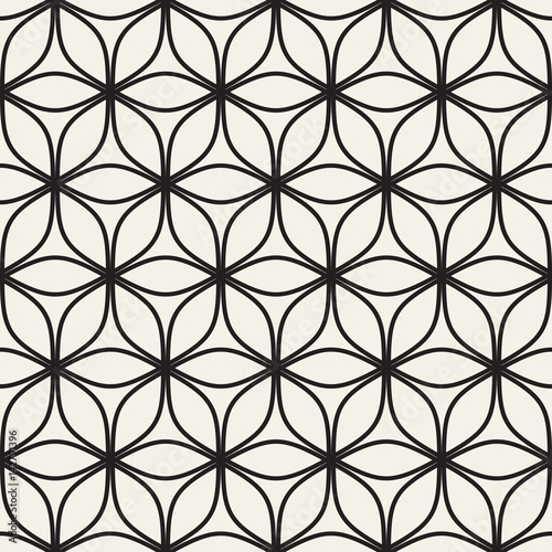 Vector Seamless Geometric Pattern. Abstract Geometric Background Design.
