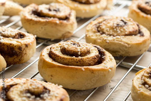 Delicious fresh cinnamon rolls