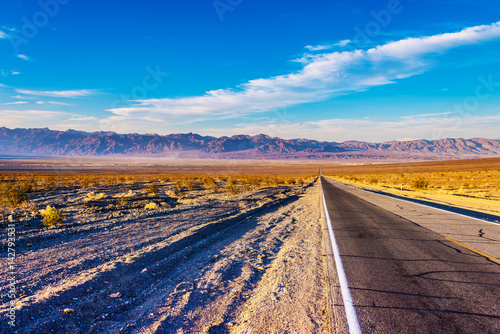 Death Valley Mojave Street, highway, endless street, desert road, landscape, lone, texture, american street, streets of america, straight street, landscape skyline asphalt lonely abroad photo