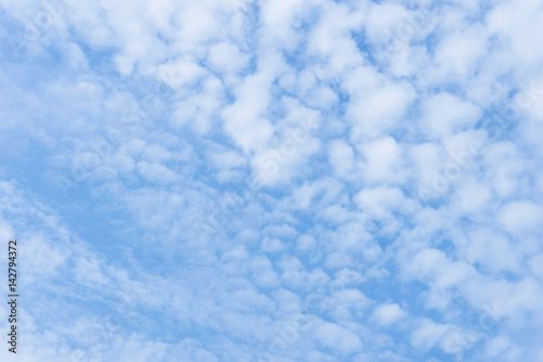 Blue Sky Clouds Alto-straus Background