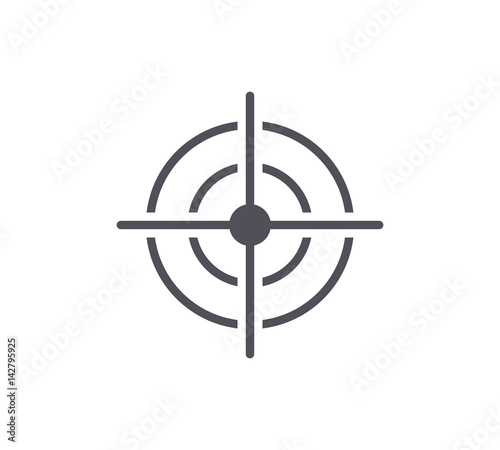 Target Line Icon