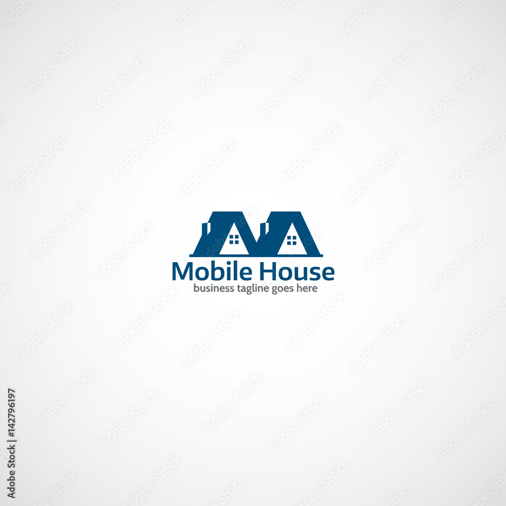 Mobile House logo. Mobile House logo.