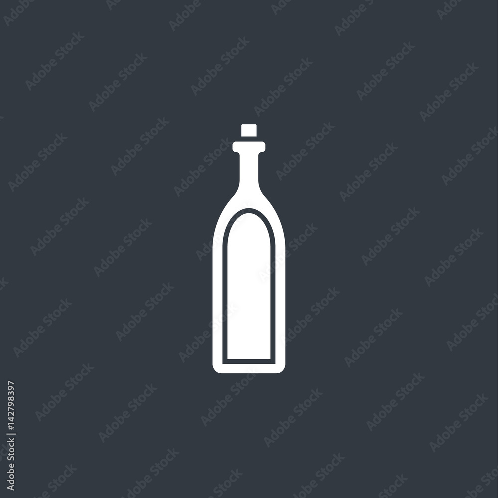 Alcohol sign icon. Drink symbol. Bottle Alcohol sign icon. Drink symbol. Bottle