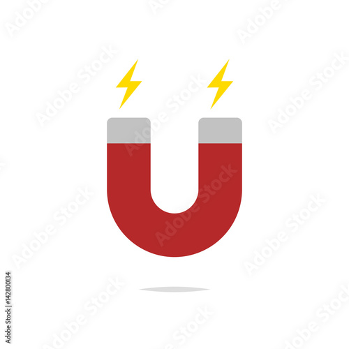 Magnet icon vector