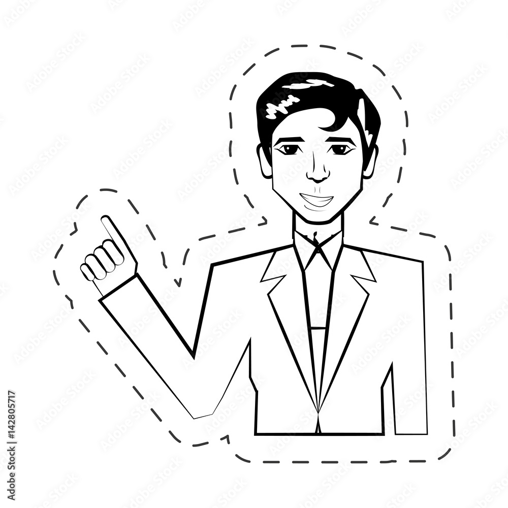 portrait man facial expression black and white vector illustration eps 10 portrait man facial expression black and white vector illustration eps 10