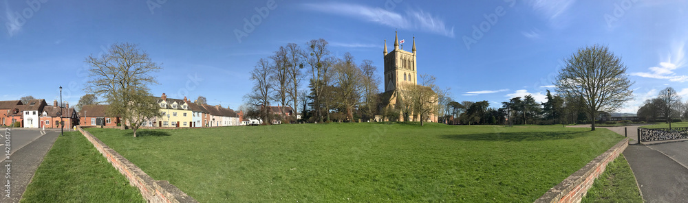 Pershore Abbey Worcestershire England UK Pershore Abbey Worcestershire England UK