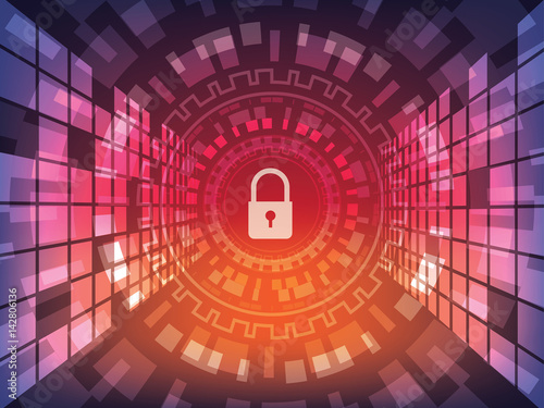 cyber security background