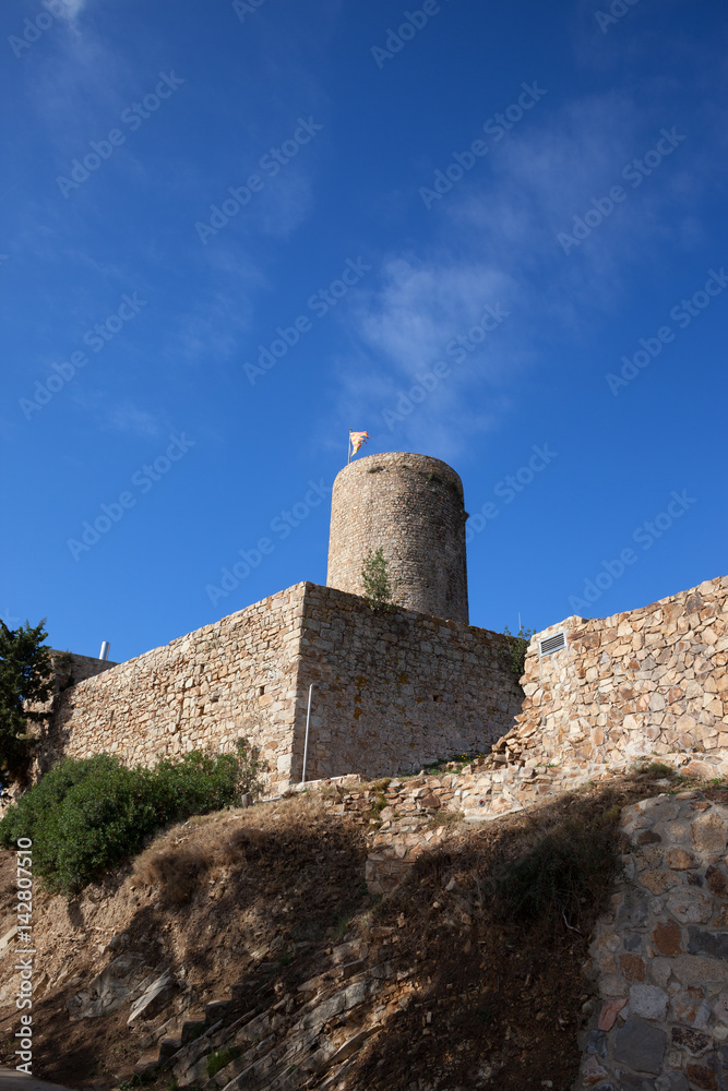 Castle of Sant Joan in Blanes