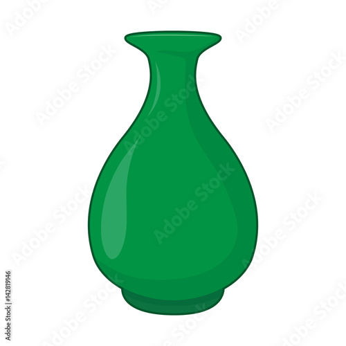 vase isolated illustration on white background