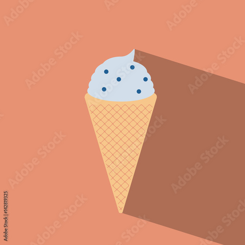 an ice cream cone