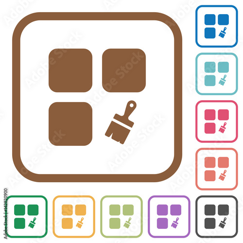 Component paste simple icons