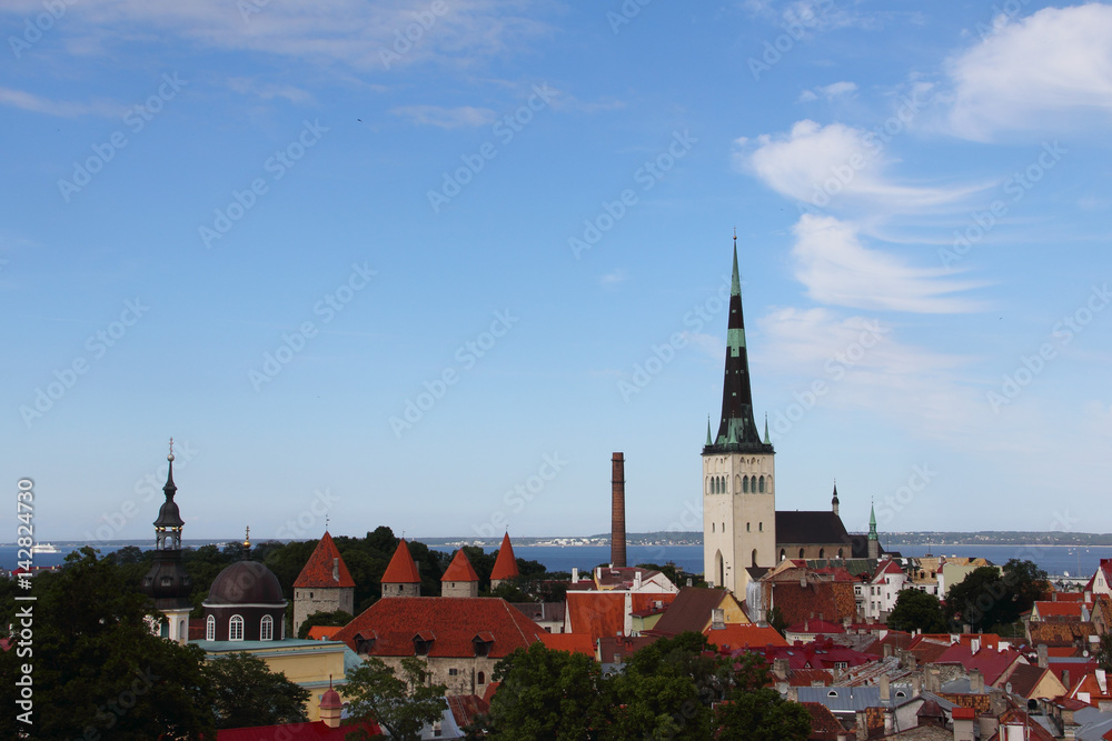 Panorama of Tallinn