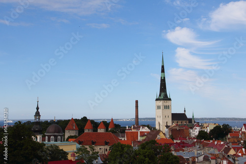 Wallpaper Mural Panorama of Tallinn Torontodigital.ca