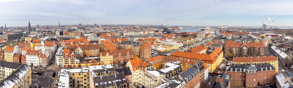 Copenhagen Aerial view Panorama