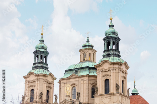 Cathedral of Saint Nicolas in Prague, Czech Republic