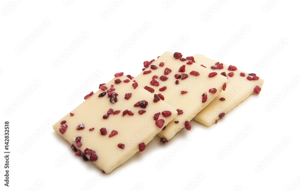 German cookies in chocolate isolated German cookies in chocolate isolated