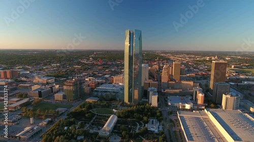 Wallpaper Mural Aerial Oklahoma Oklahoma City September 2016 4K Torontodigital.ca