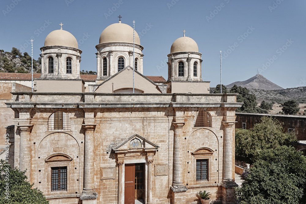 Agia Triada - monastery on the island of Crete, Greece.