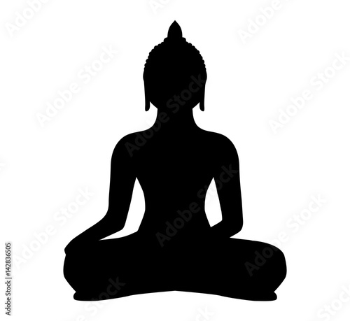 Buddha Silhouette Vektor