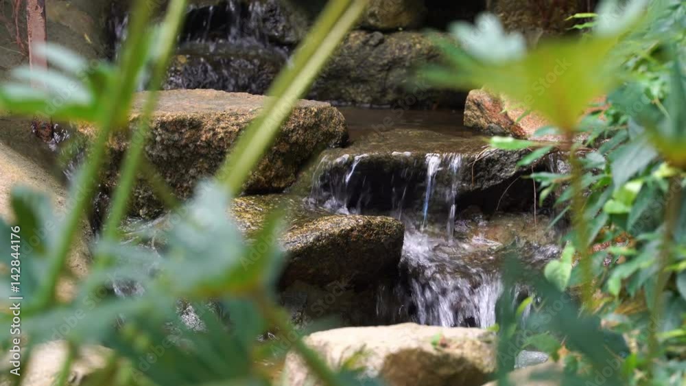 Creek on stones. Creek on stones.