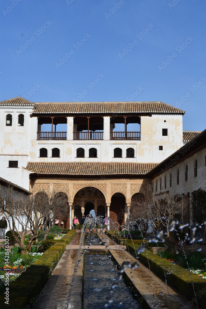 Fototapeta premium Alhambra - Granada Unesco Weltkulturerbe