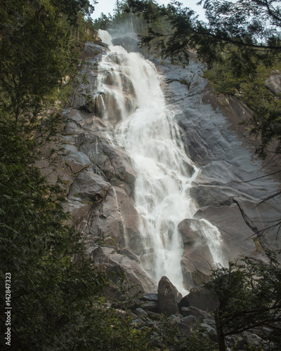 Shannon falls in squamish British coloumbia canada summer photo