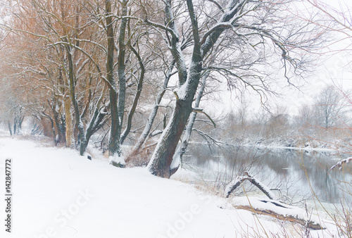Winter river © Andrii Salivon
