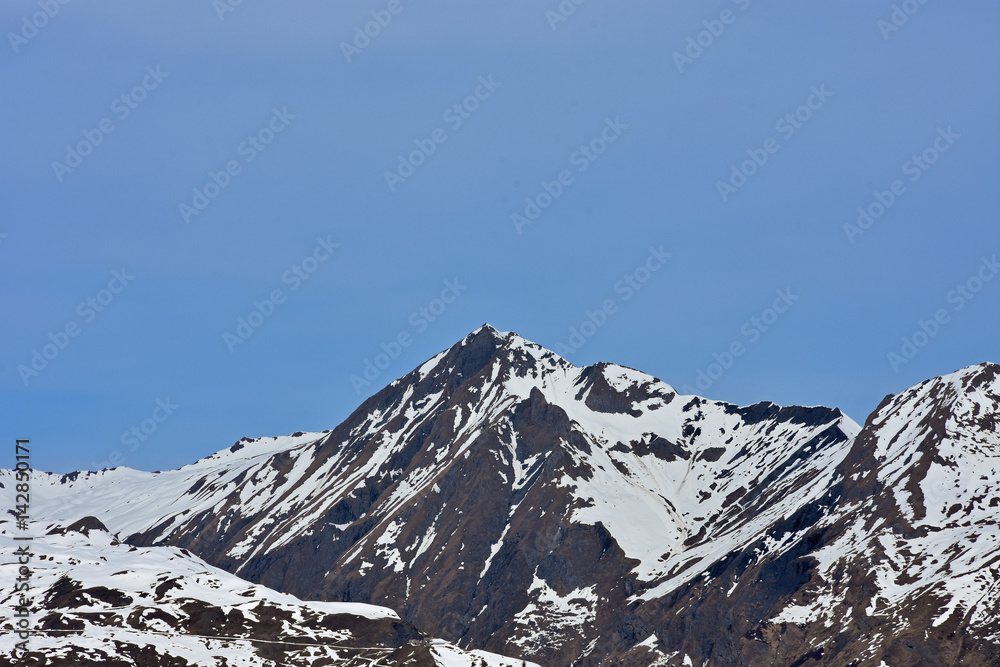 Mountain and Blue Sky