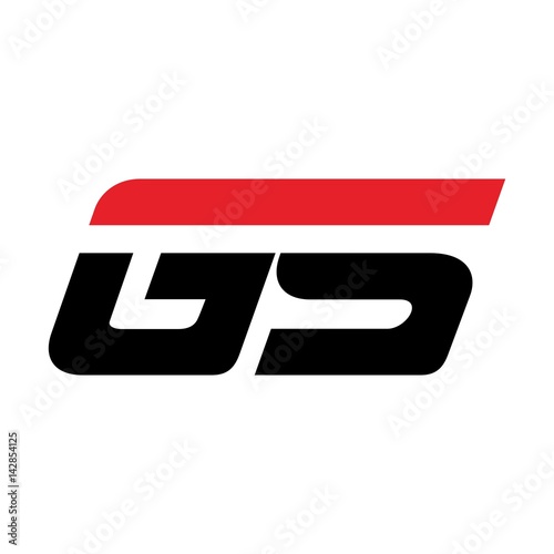 g and s logo vector.