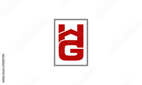 Letter HG Modern Logo 