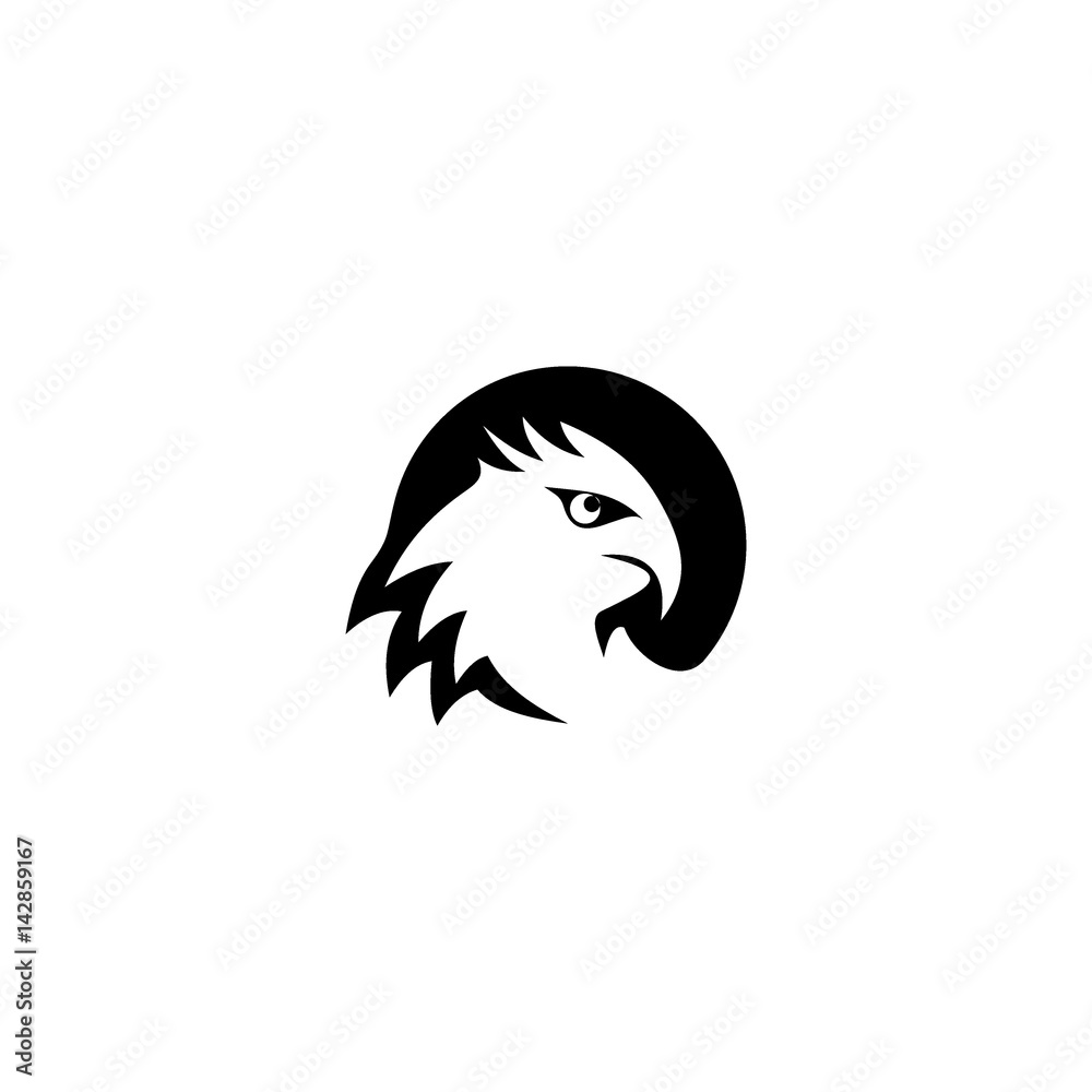 head eagle