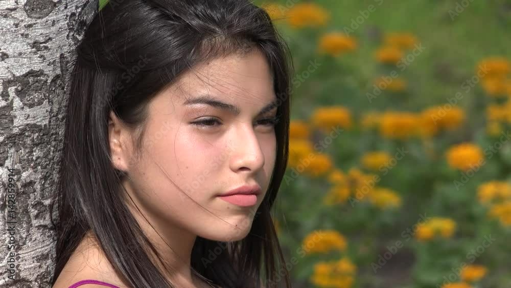 Teen Girl At Park Teen Girl At Park