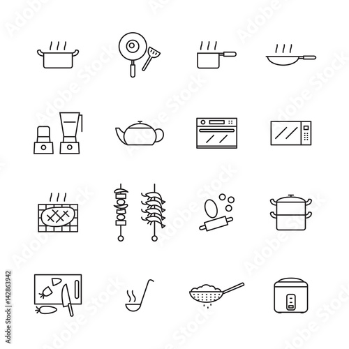 icon Cook, vector