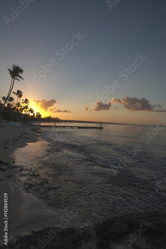 Sunrise in Caribbean