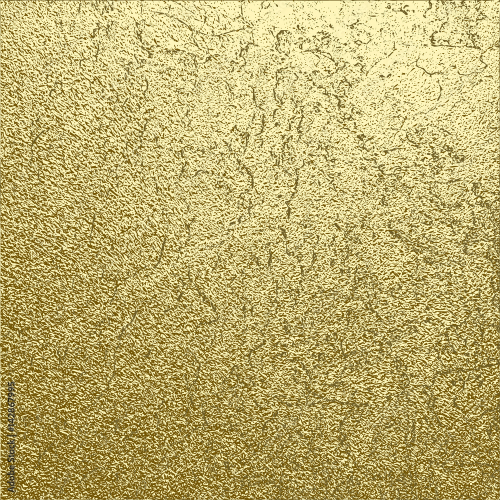 Gold grunge texture to create distressed effect.