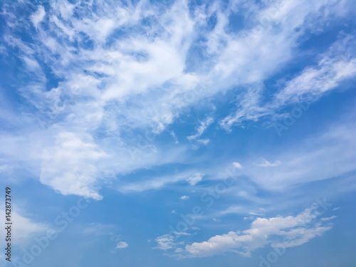 Fantastic soft white clouds