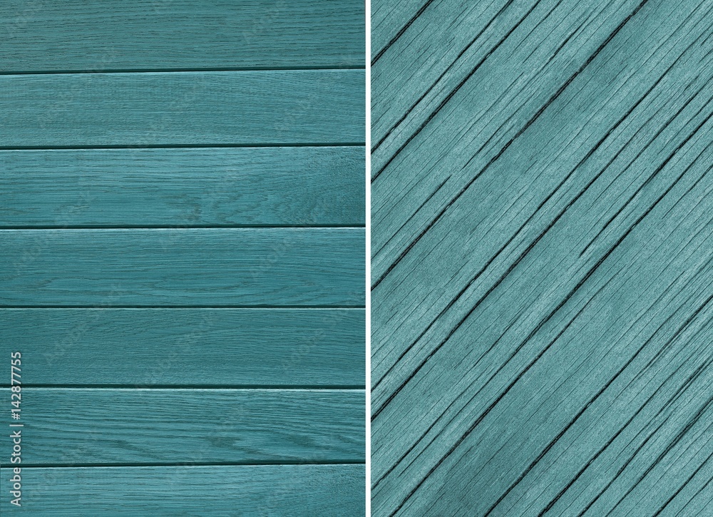 Obraz premium Wood texture. Lining boards wall. set. Wooden background. pattern. Showing growth rings